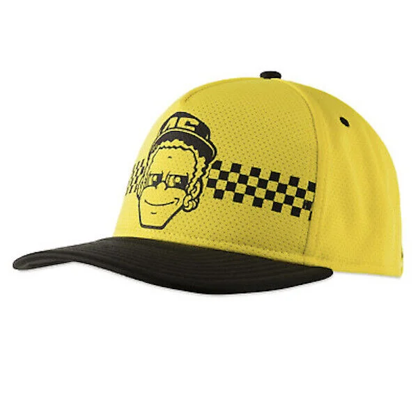 VR46 Valentino Rossi Official Dottorino Yellow Cap - Vrmca 391724