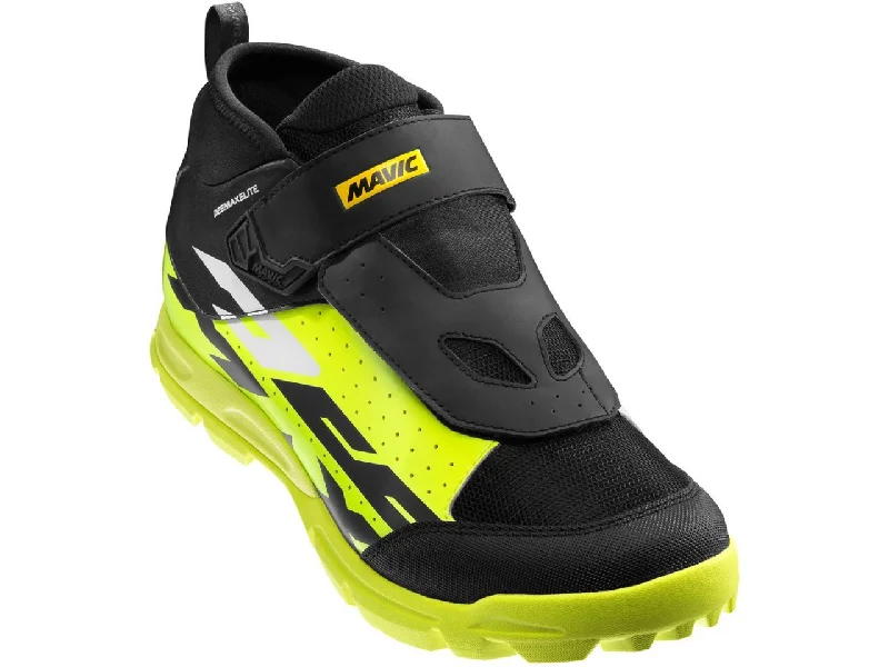 Mavic Deemax Elite AM MTB Shoe - Black-Yellow-White