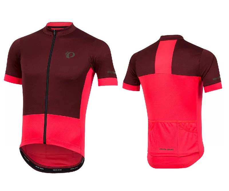 Pearl Izumi Elite Escape Short Sleeve Road Jersey - Port-Atomic Red