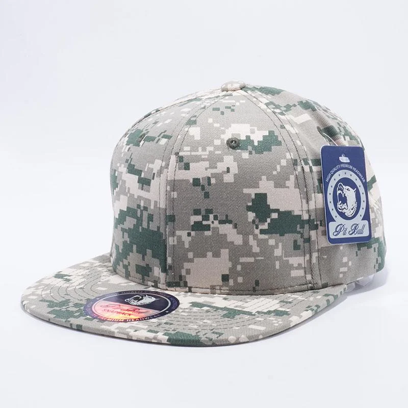 PB105 [ARMY DIGITAL CAMO] COTTON SNAPBACK HATS