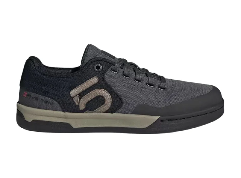 Five Ten Freerider Pro Canvas Flat Pedal Shoe - Gray Six-Silver Pebble-Core Black