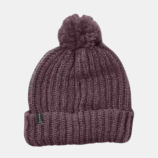 Fox Racing Womans Indio Purple Bobble Beanie - 23528-053-Os