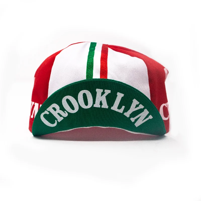 Italian Flag Biker Cap