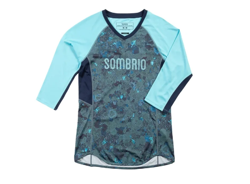 Sombrio Vista Long Sleeve MTB Jersey - Womens - Topaz La