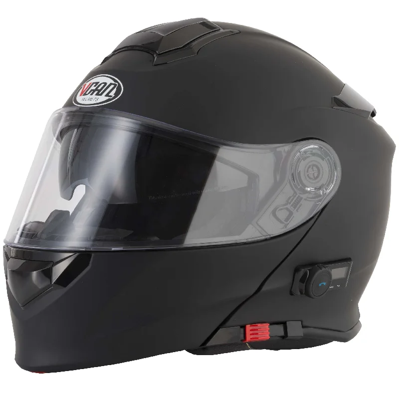 Vcan V271 Blinc Flip Front Helmet - Matt Black