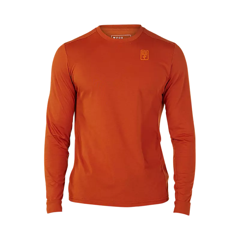 Fox Racing Ranger Dri Release Long Sleeve MTB Jersey - Burnt Orange