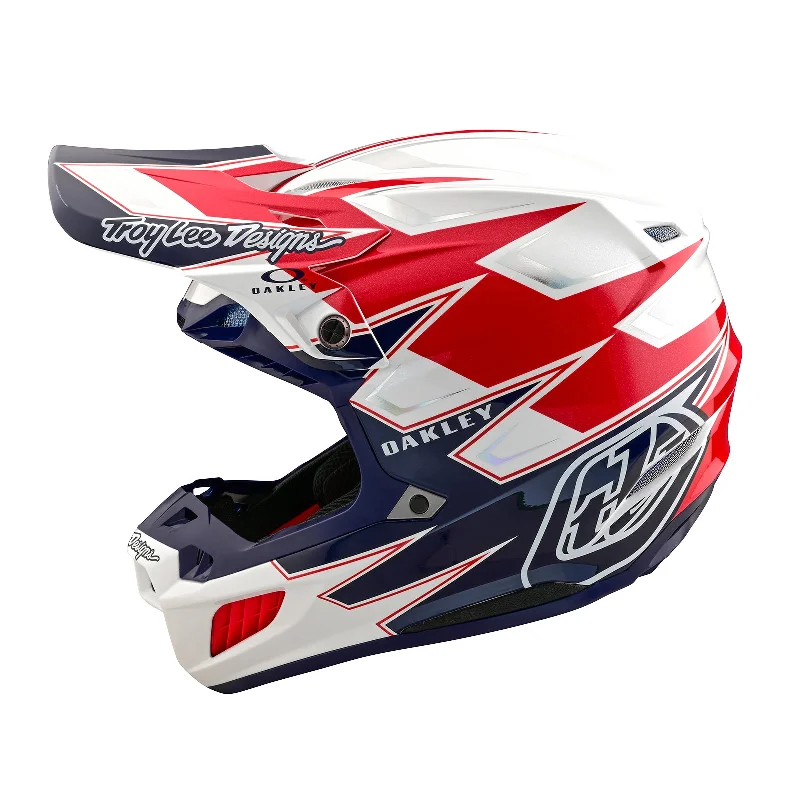 SE5 Composite Helmet W/MIPS Troy Lee Designs X Oakley Vision White / Blue