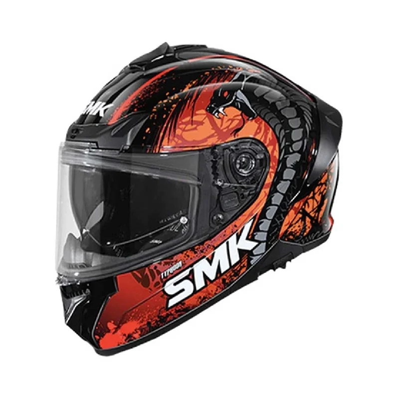 Smk Typhoon Reptile Black Orange Red