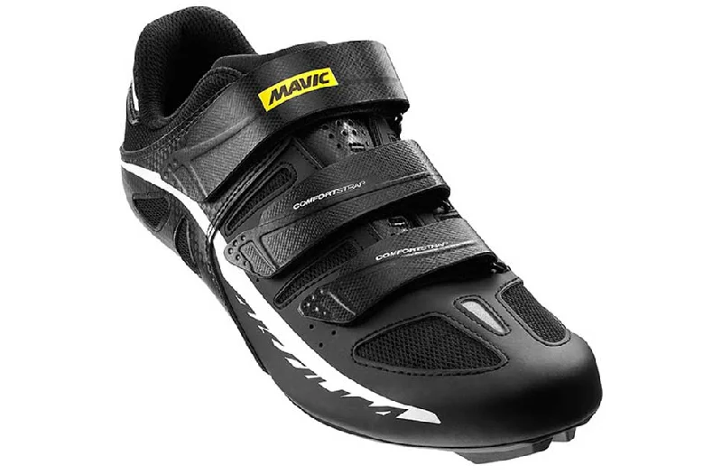 Mavic Aksium II Road Shoes - Black-White-Black