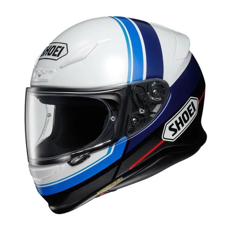 Shoei NXR Philosopher TC2 Full Face Helmet - White / Blue