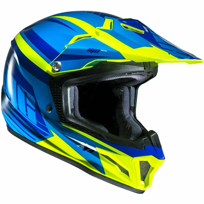 HJC Youth CL-XY 2 Bator Helmet - MC3H Blue / Yellow