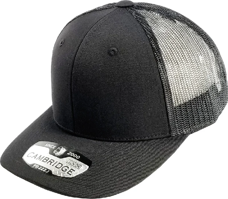 PB222J KIDS TRUCKER HAT [BLACK]