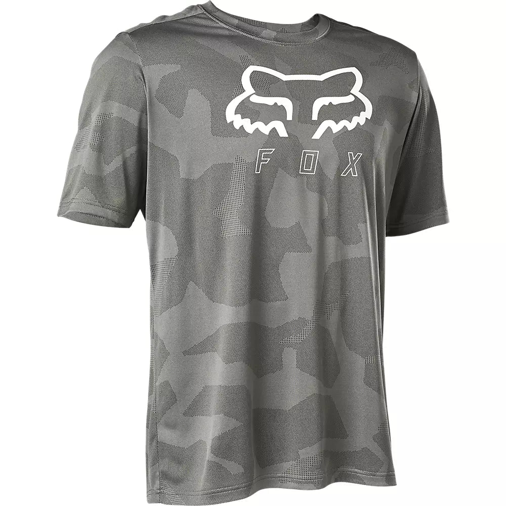 Fox Racing Ranger Tru Dri Short Sleeve MTB Jersey - Gray