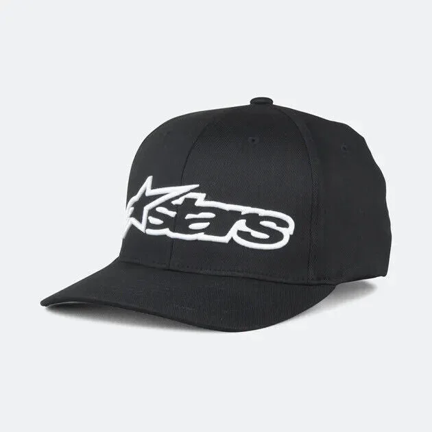 Alpinestars Blaze Flexifit Black Baseball Cap -