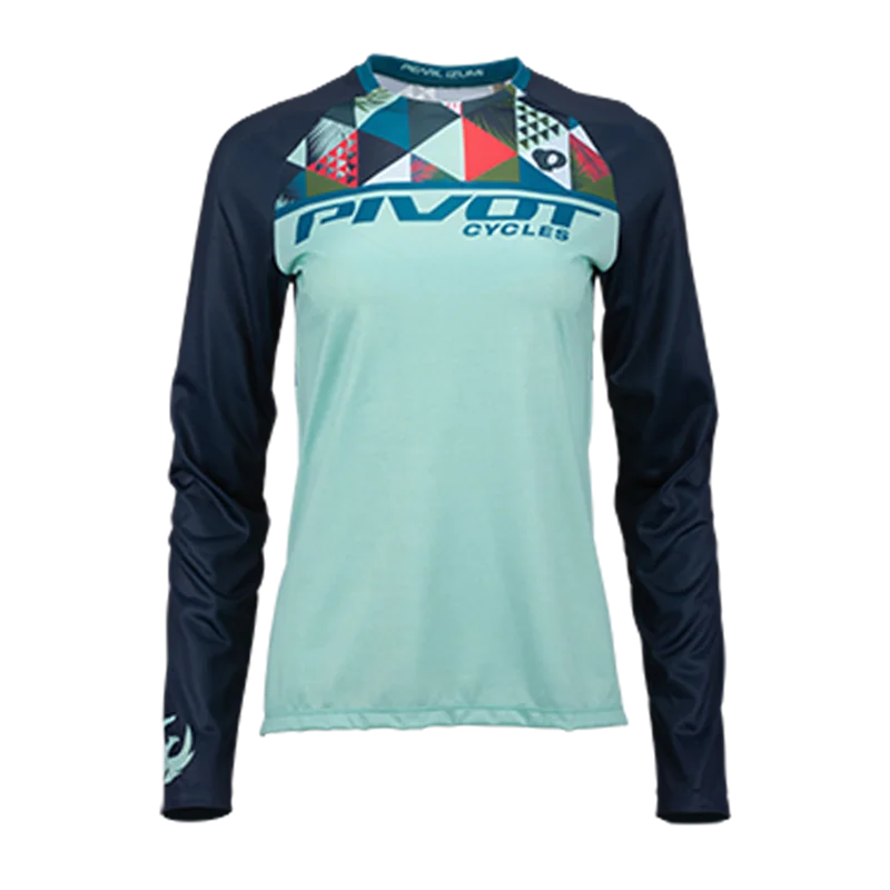 Pivot Peahi Long Sleeve MTB Jersey - Womens - Mint-Mix