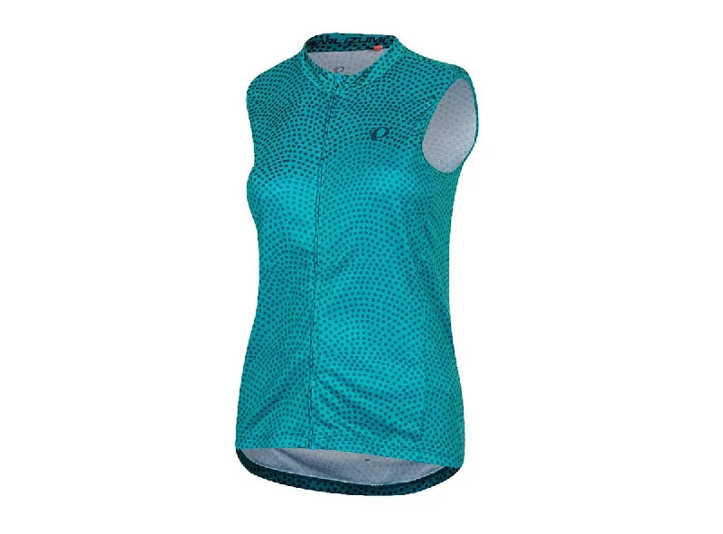 Pearl Izumi Select Escape Sleeveless Graphic Jersey - Womens - Breeze-Teal Kimono