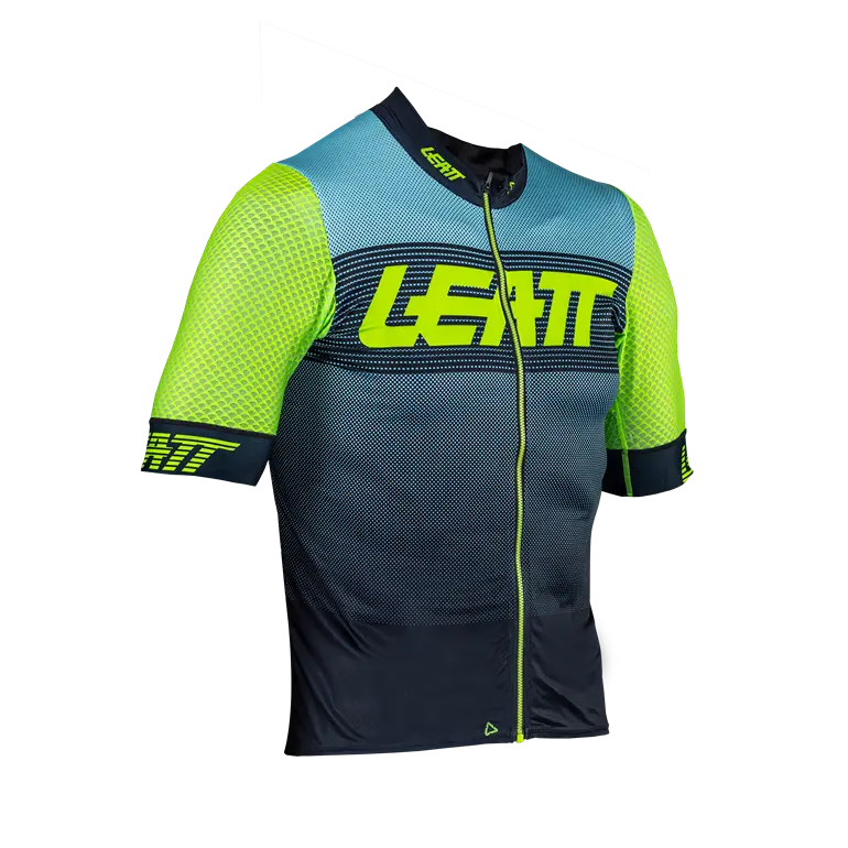 Leatt Endurance 6.0 Short Sleeve MTB Jersey - Aqua - 2024