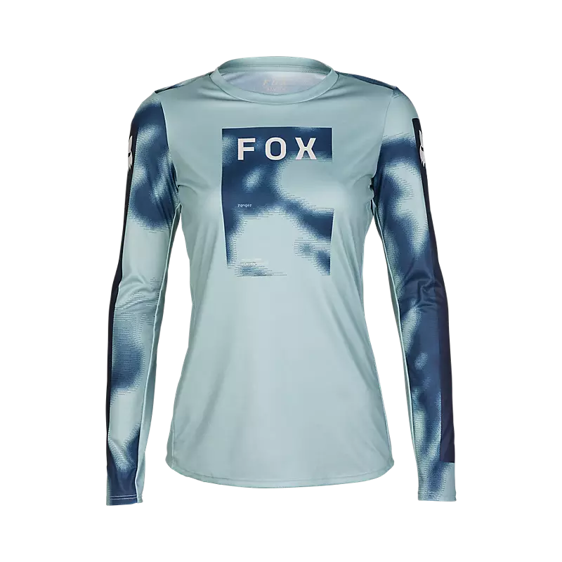 Fox Racing Defend Long Sleeve MTB Jersey - Taunt - Womens - Guava