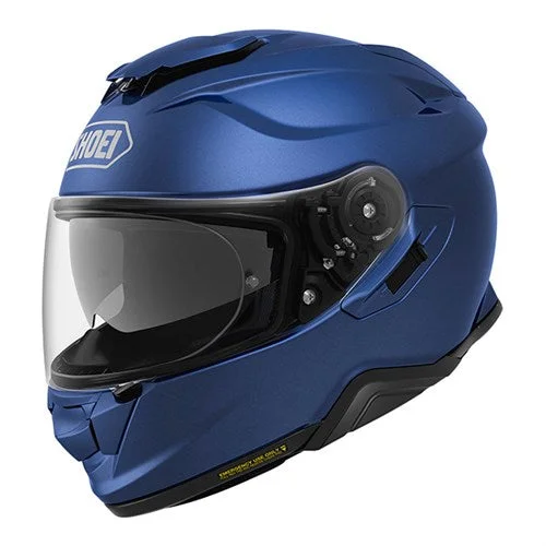 Shoei GT Air 2 Plain Full Face Helmet - Matt Blue