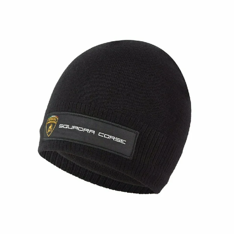 Official Lamborghini Squadra Corse Team Beanie - Lb14Kh