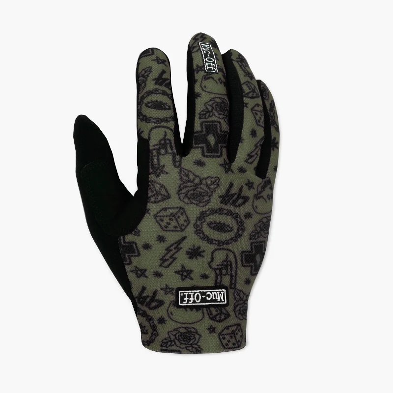 Summer Lightweight Mesh MTB Gloves - Green