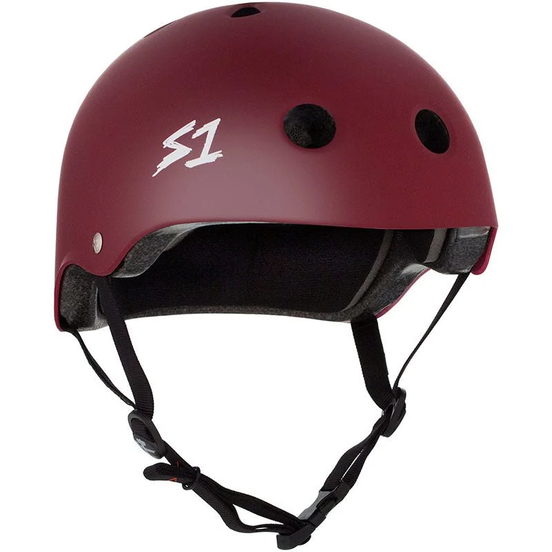 S1 Helmet Co. Lifer MAROON MATTE Helmets