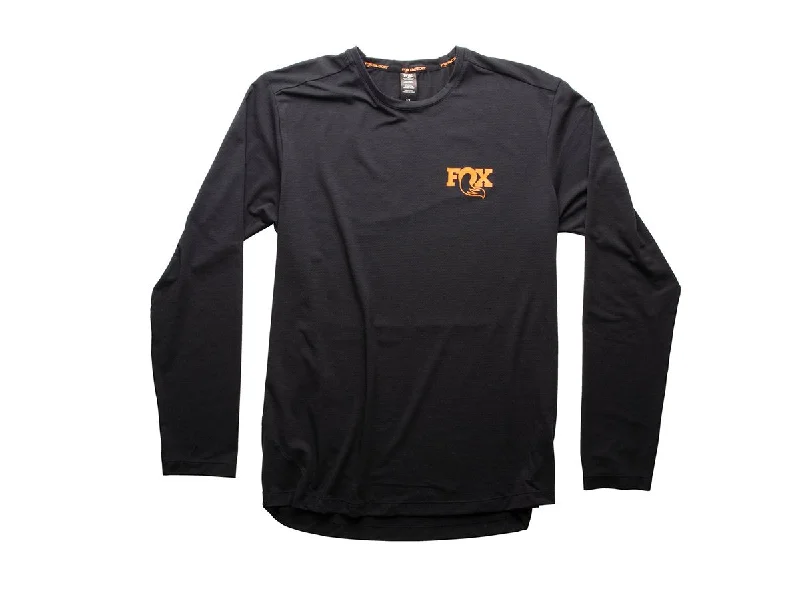 Fox Factory Transfer Long Sleeve Tech Top - Black