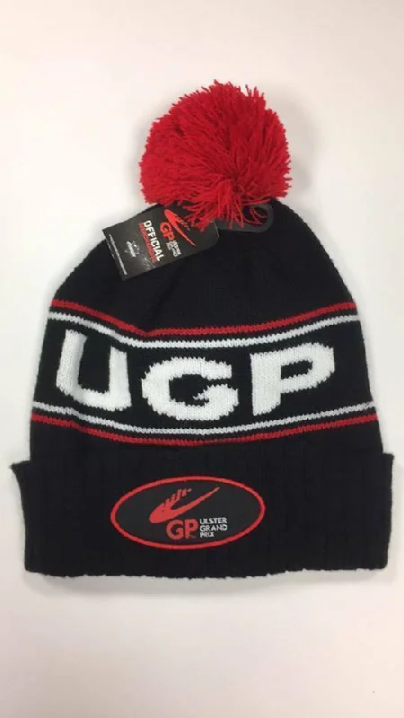 Official Ulster Grand Prix Pom Pom Beanie Cap - 19Ugp-Bh-Pom