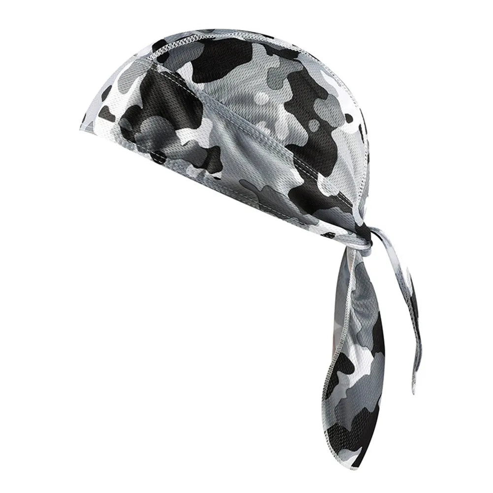 Quick Dry Cycling Cap Head Scarf Summer Men Running Riding Bandana Headscarf Pirate Cap Headband Men Head Scarf