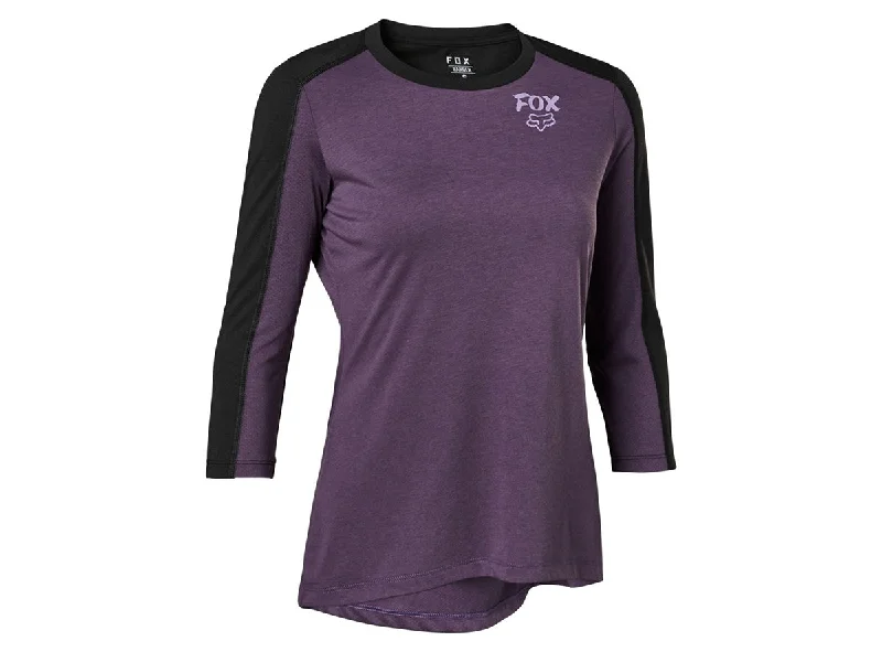 Fox Racing Ranger DR 3/4 Sleeve MTB Jersey - Womens - Purple