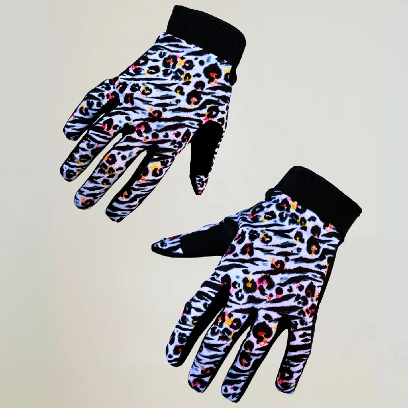 Send It Adults MTB Glove | Snow Leopard