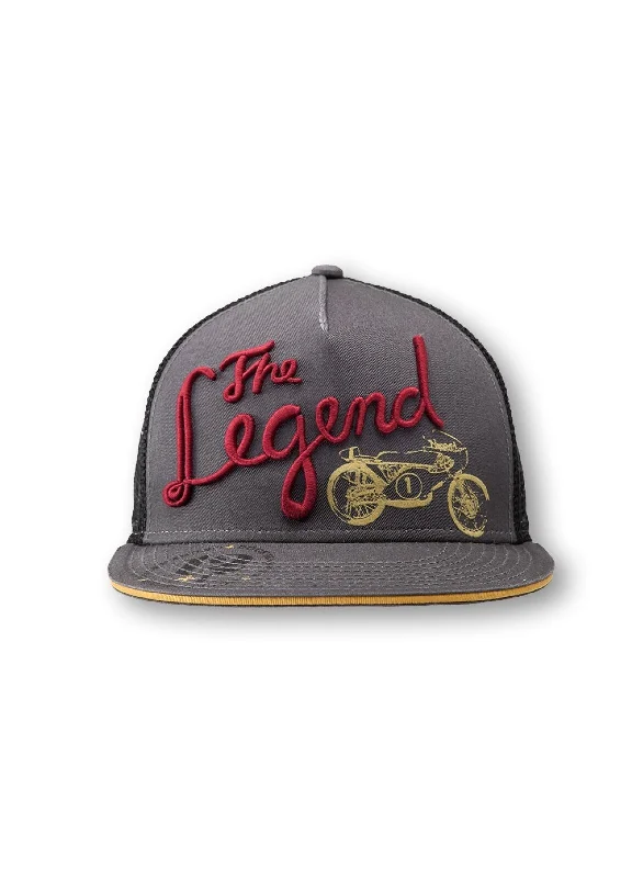 Angel Neito The Legend Truckers Flat Peak Adjustable Cap - 177020