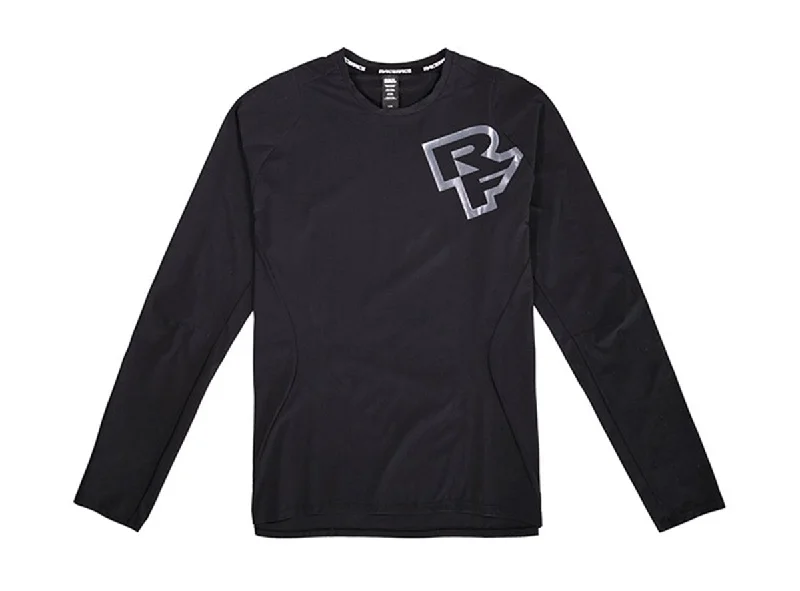 Race Face Conspiracy Long Sleeve MTB Jersey - Black