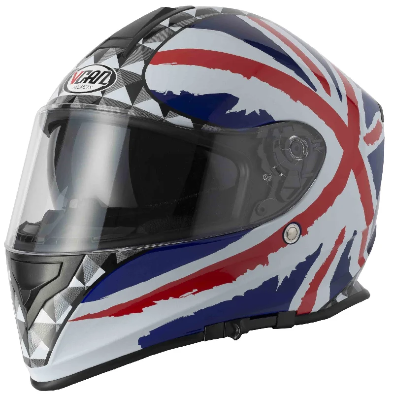 Vcan V127 Full Face Helmet - Union Jack