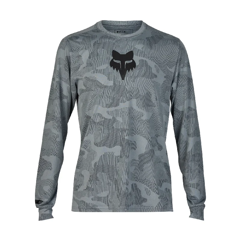 Fox Racing Ranger Tru Dri Long Sleeve MTB Jersey - Cool Gray