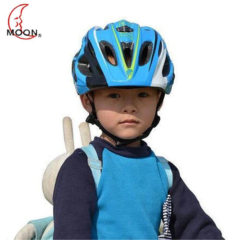 Moon Kids Bike Helmet Ultralight Children's Safety Cycling Bicycle Helmet Cycling Helmet Child Ciclismo Bike Equipment Helmets