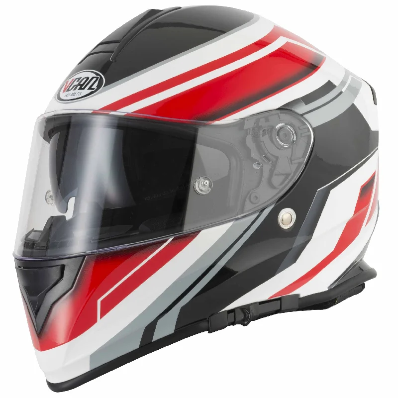 Vcan V127 Full Face Helmet - Razor Red