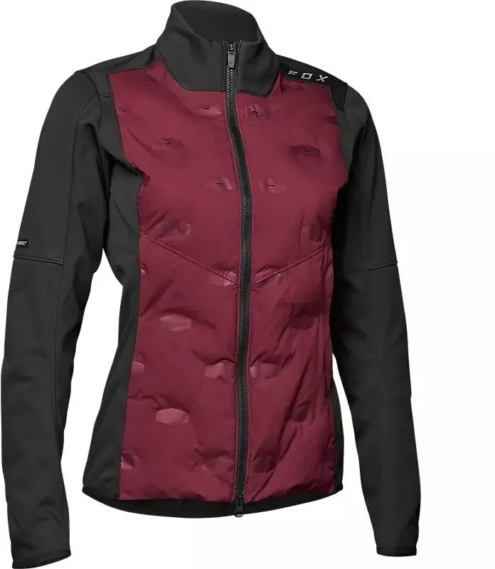 Fox Racing Windbloc Fire Cycling Jacket - Womens - Dark Maroon