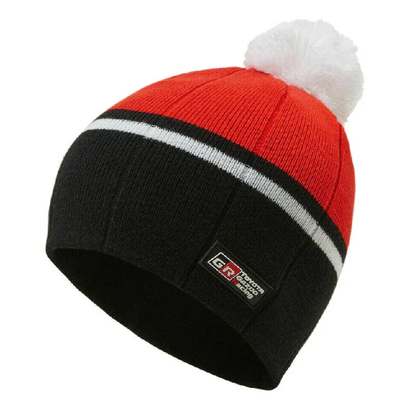 Official Toyota Gazoo Racing Team Bobble Hat - Toy14Kh