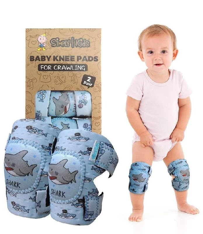 (🦈 Shark) Baby Knee Pads for Crawling | Protector for Toddler, Infant, Girl, Boy