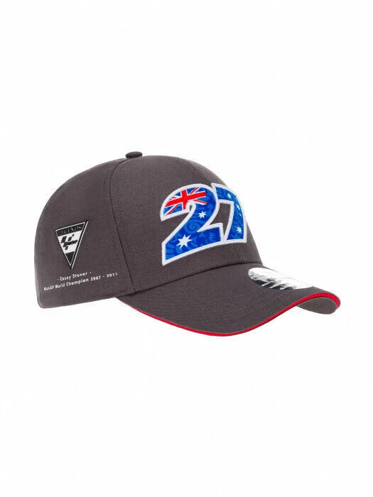 Official Casey Stoner MotoGP Legends Grey Baseball Cap - 19 44501