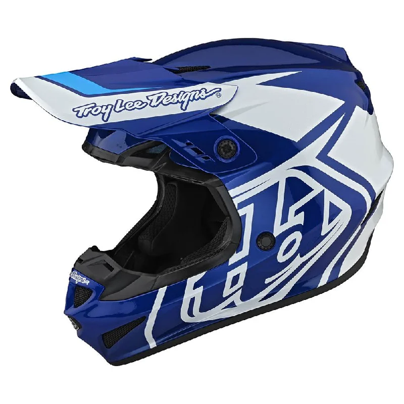 Gp Helmet Overload Blue/White