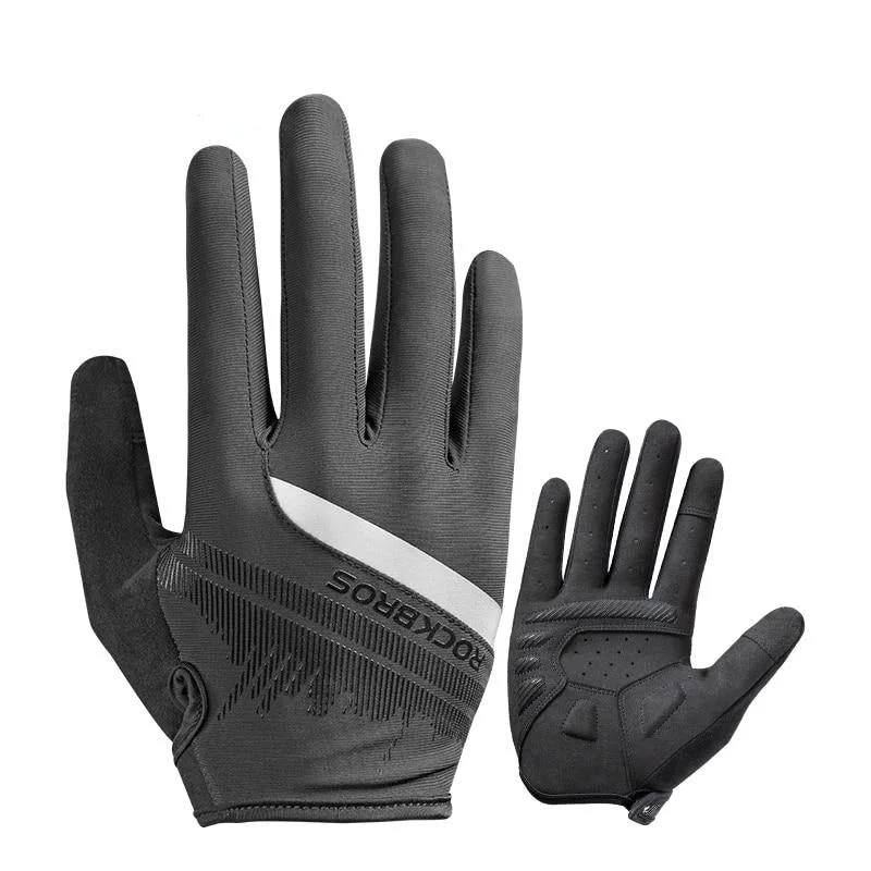 Cycling Men's Gloves Spring Autumn Bike Cycling Gloves Sports Shockproof Breathable Gloves