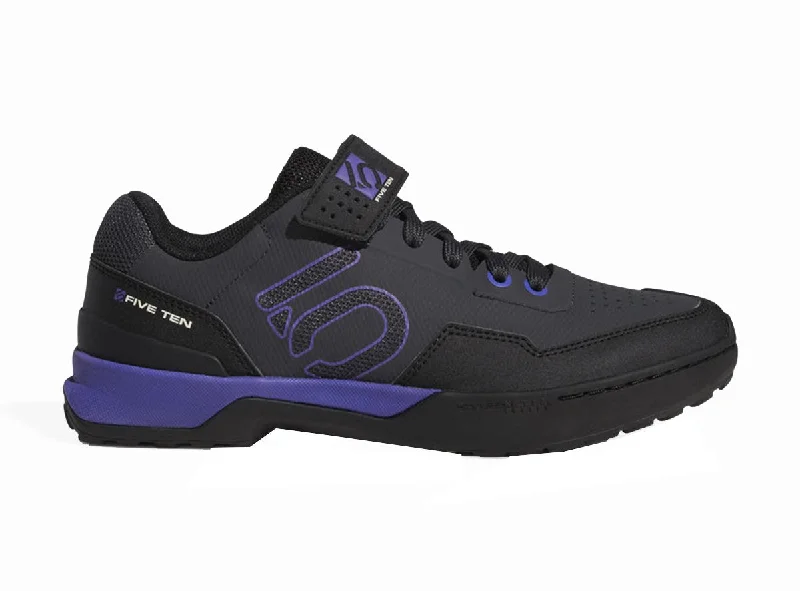 Five Ten Kestrel Lace Clipless MTB Shoe - Womens - Black-Purple-Carbon - 2019