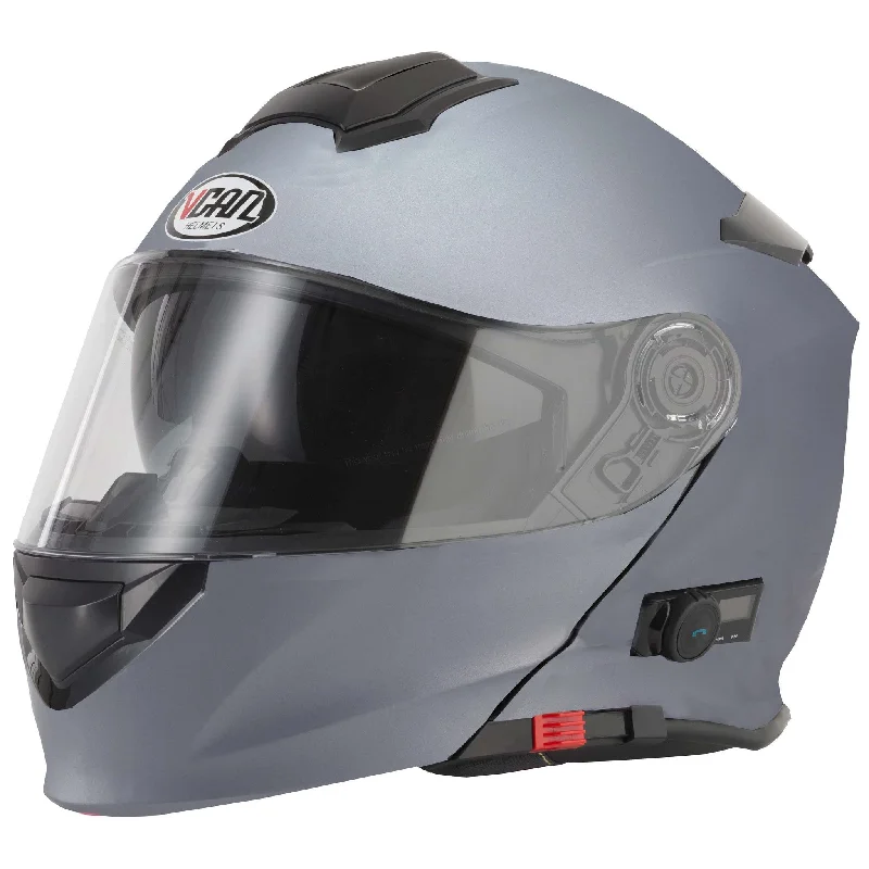 Vcan V271 Blinc Flip Front Helmet - Matt Titanium