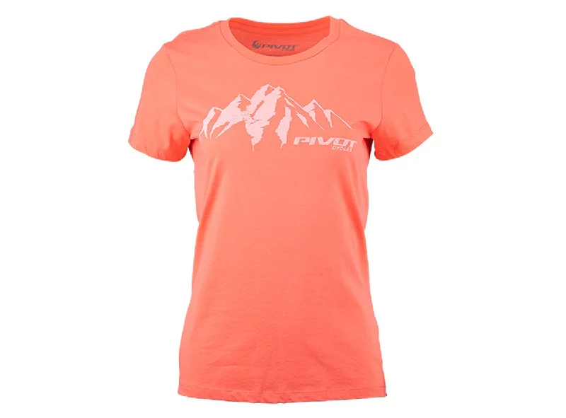 Pivot Alpine Short Sleeve Tee - Womens - Coral