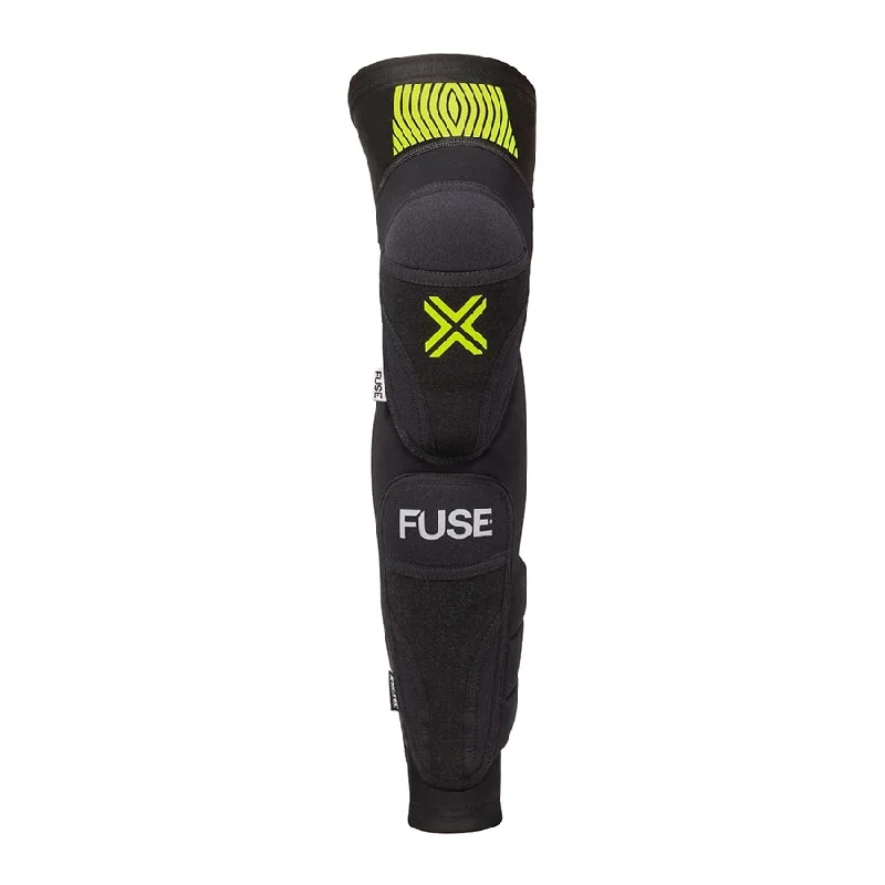 Fuse Omega 100 Knee Combo Knee/Shin Guard Black XXL Pair