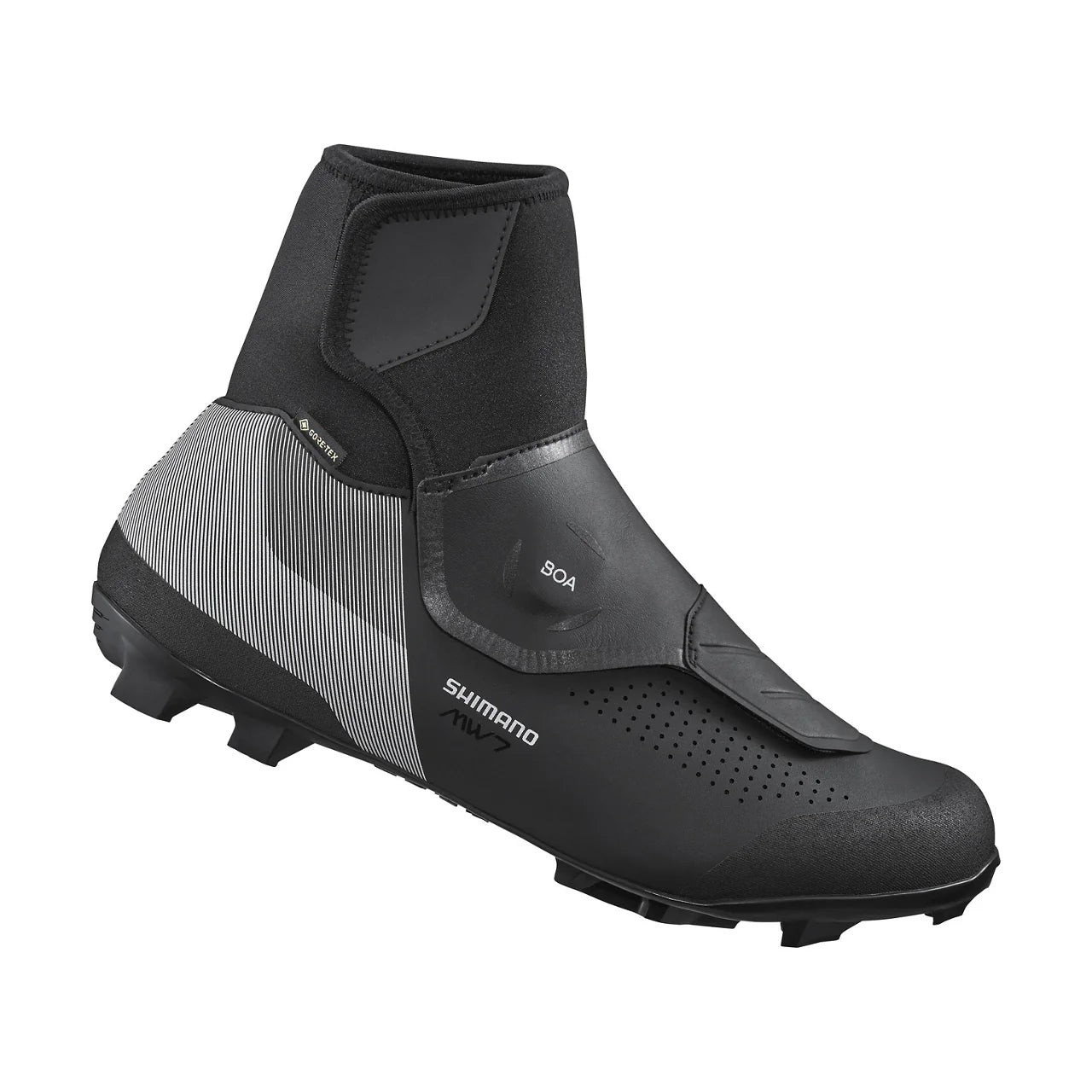 Shimano MW702 Cold Weather Bicycle Shoes - Black