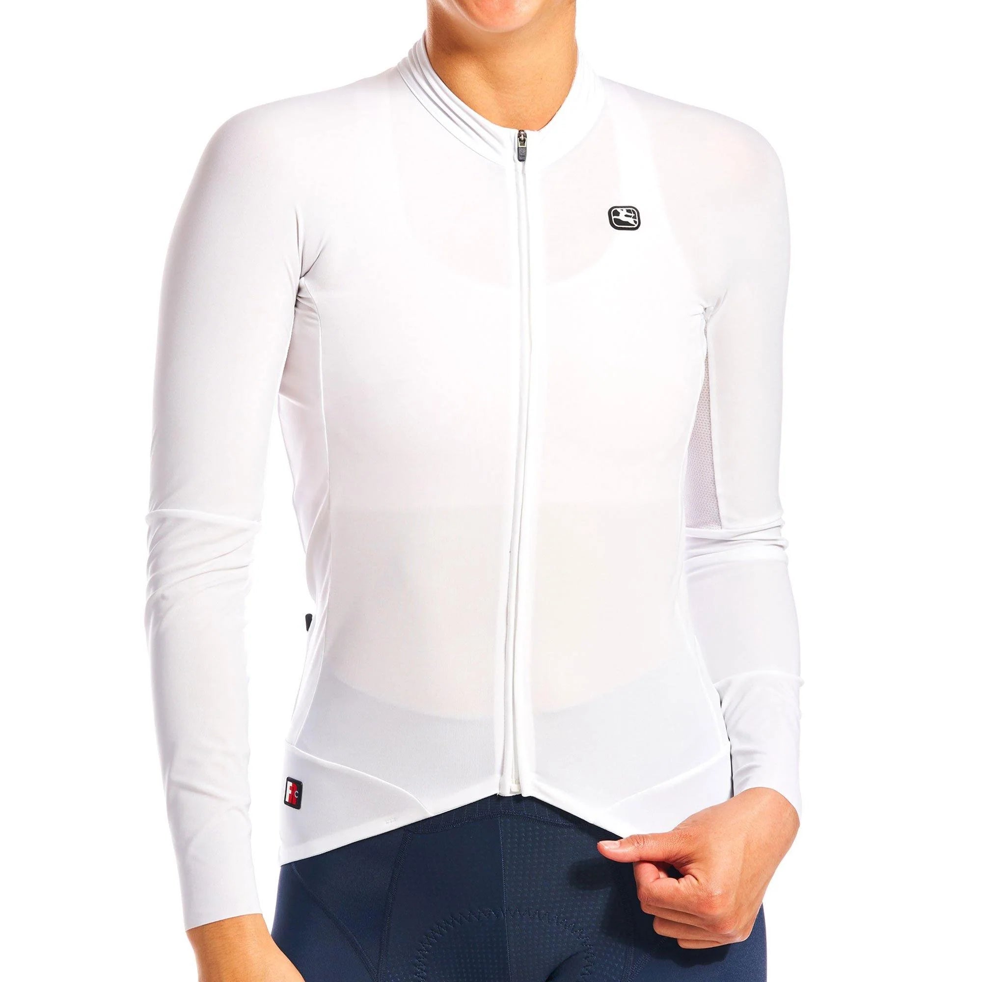 Giordana FR-C Pro Long Sleeve Road Jersey - Womens - Full White