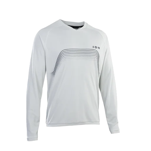 ION Traze Long Sleeve MTB Jersey - Pale Blue - 2022